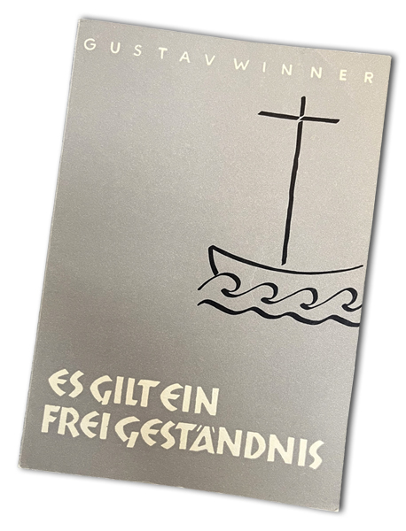 Alte Broschuere aus der Nachkriegszeit